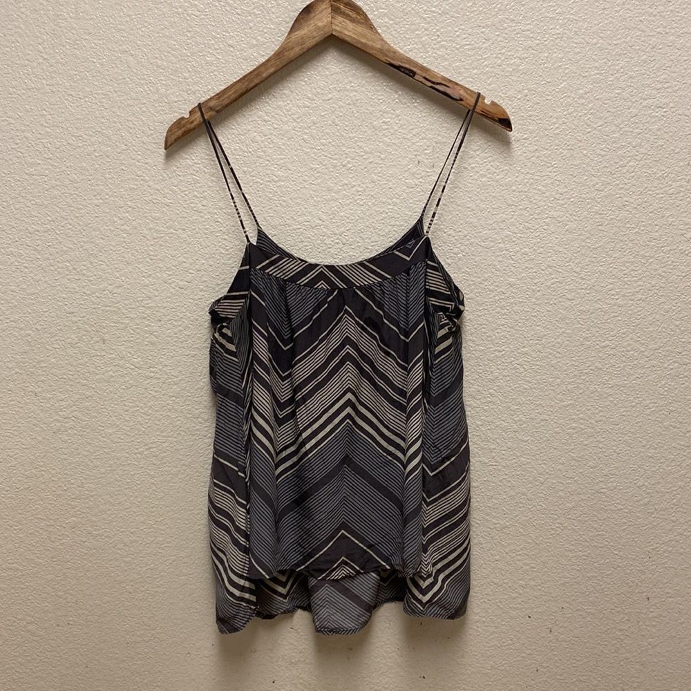 Geren Ford Silk Chevron Camisole Medium - Picture 5 of 5